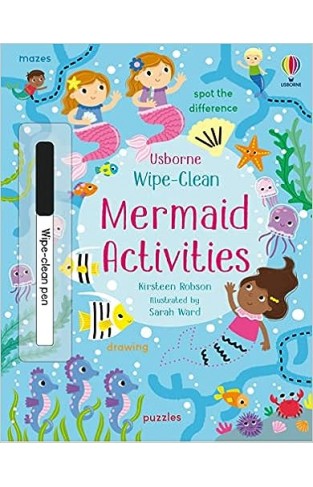 Wipe-Clean Mermaid Activities (Wipe-clean Activities) 