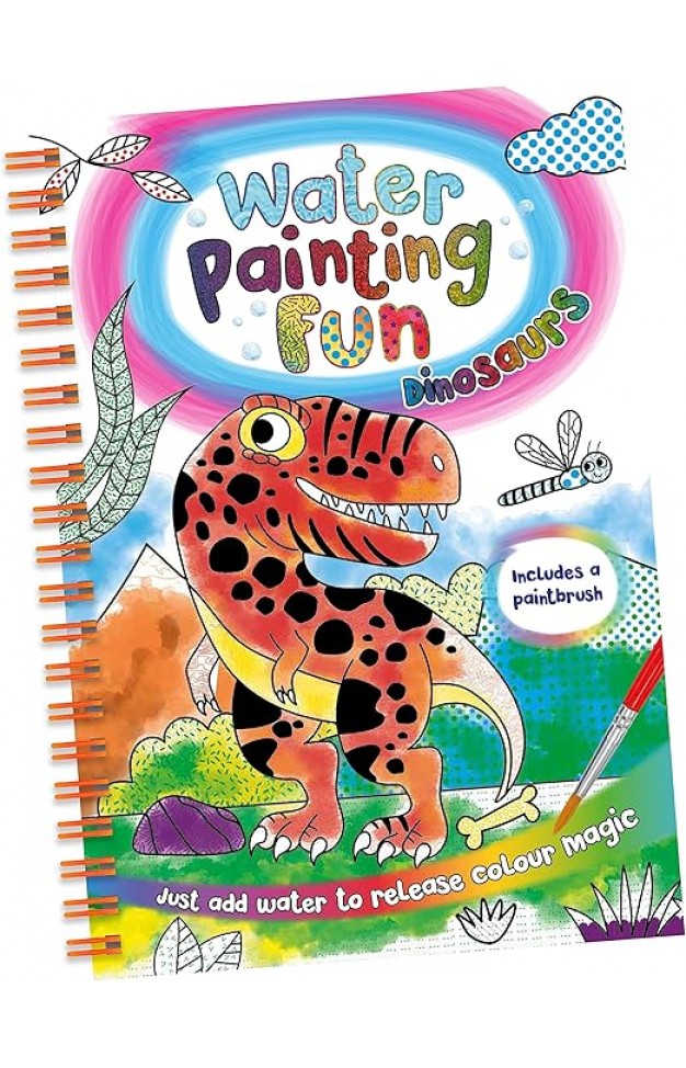 Water Painting Fun Dinosaurs