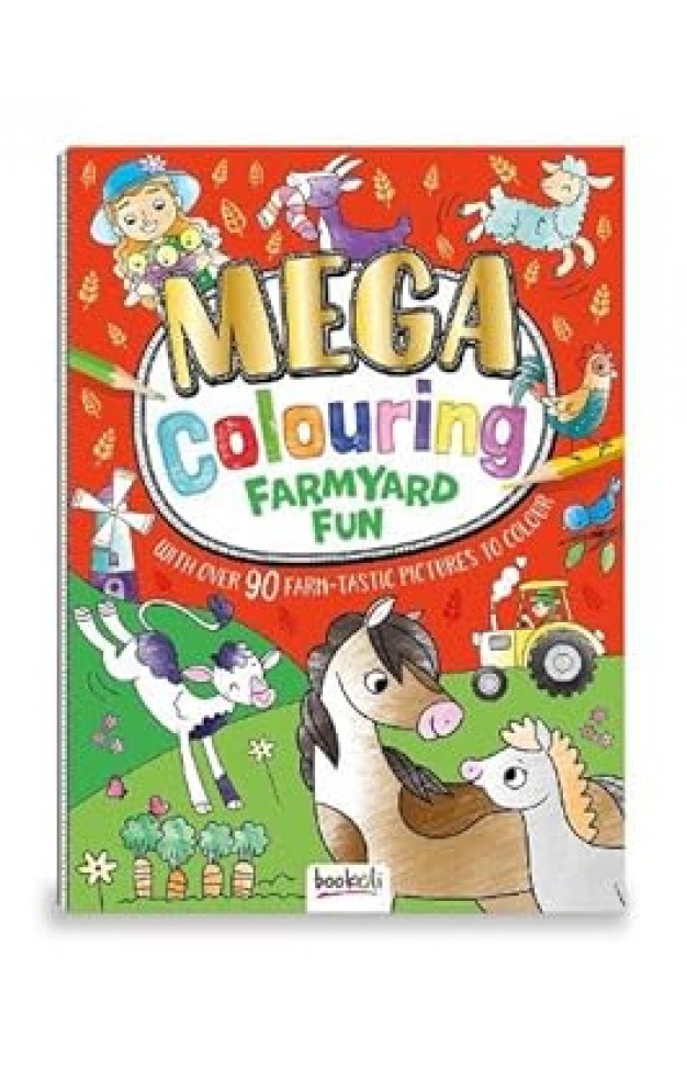 Mega Colouring Farmyard Fun