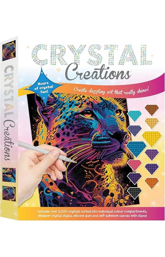 Crystal Creations Neon Leopard