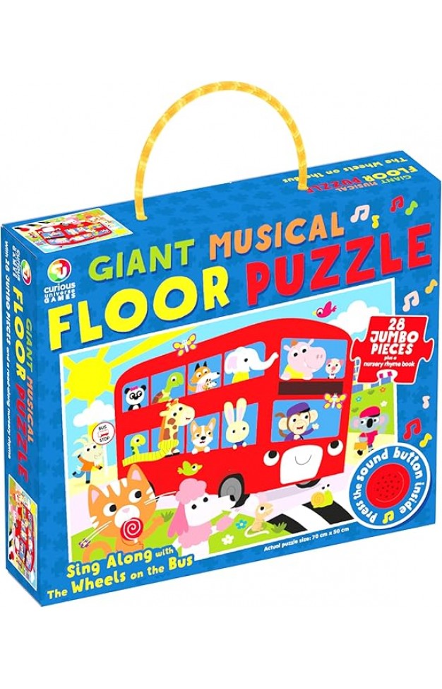Giant Musical Floor Puzzle Sing Along with Wheels