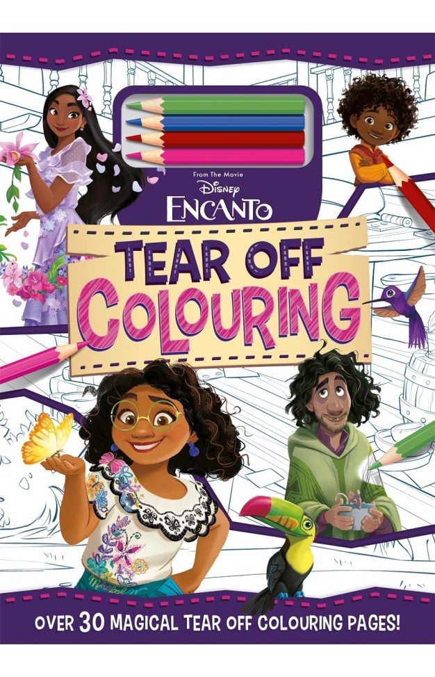 Disney Encanto: Tear Off Colouring