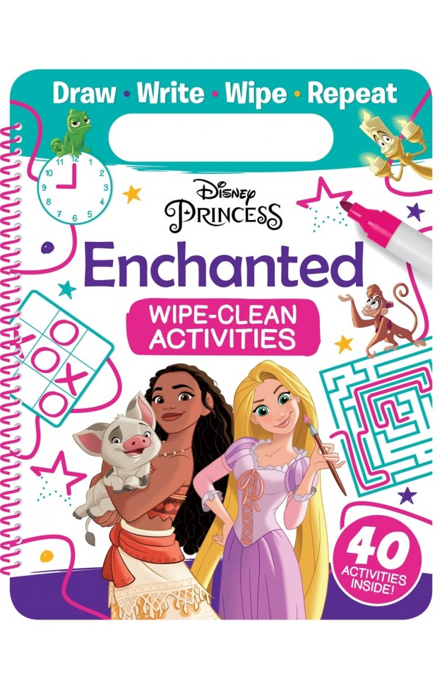 Disney Princess: Enchanted Wipe-Clean Activities 