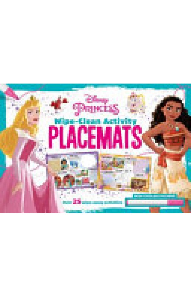 Disney Princess: Wipe-clean Activity Placemats 