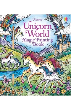 Unicorn World Magic Painting Book