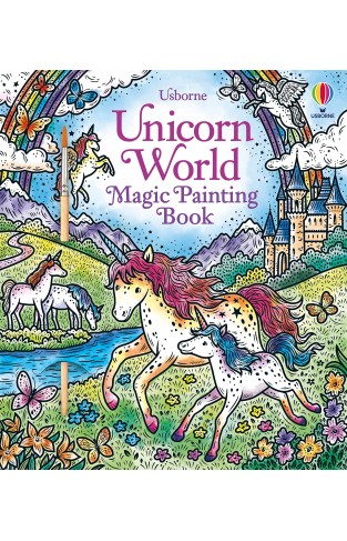 Unicorn World Magic Painting Book