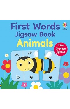 First Words Jigsaw Book: Animals