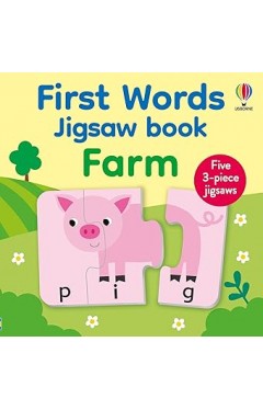 First Words Jigsaw Book: Farm