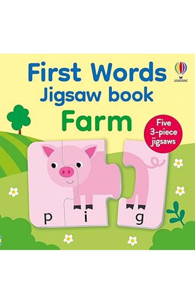 First Words Jigsaw Book: Farm