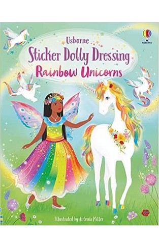 Sticker Dolly Dressing: Rainbow Unicorns