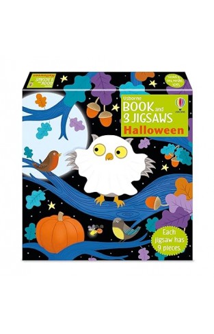 Halloween - Usborne Book and 3 Jigsaws