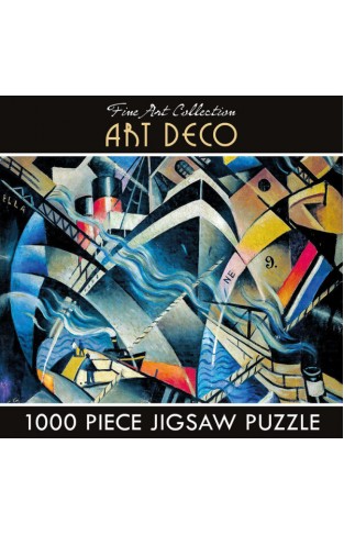 Fine Art collection ART DECO 1000 PIECE JIGSAW PUZZLE