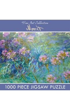 Fine Art collection MONET  AGAPANTHUS 1000 PIECE JIGSAW PUZZLE