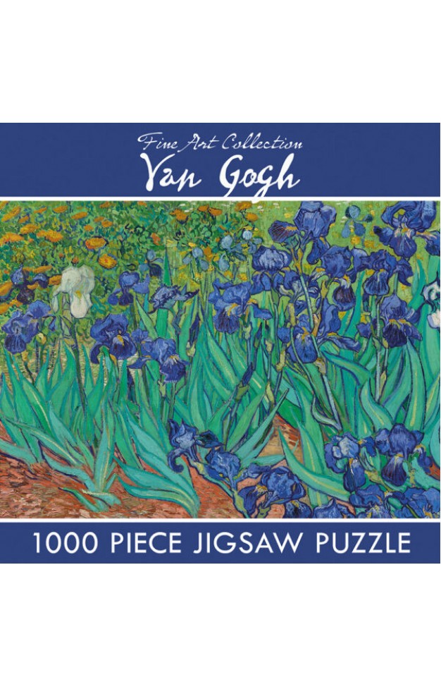 Fine Art collection  VAN GOGH  IRISES 1000 PIECE JIGSAW PUZZLE