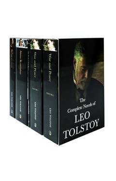 The Complete Novels of Leo Tolstoy Classic Stories 5 Books Collection Box Set (Resurrection, Anna Karenina, The Death of Ivan Ilyich, War and Peace Volume 1 &amp; War and Peace Volume 2)