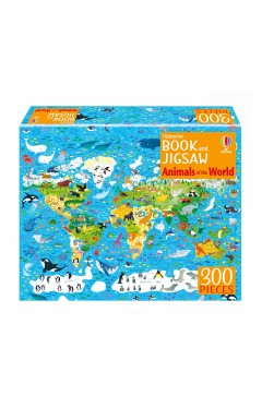 Usborne Book and Jigsaw Animals of the World