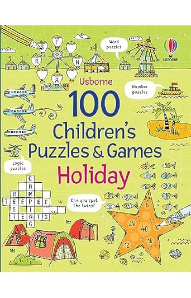 100 Children's Puzzles and Games: Holiday