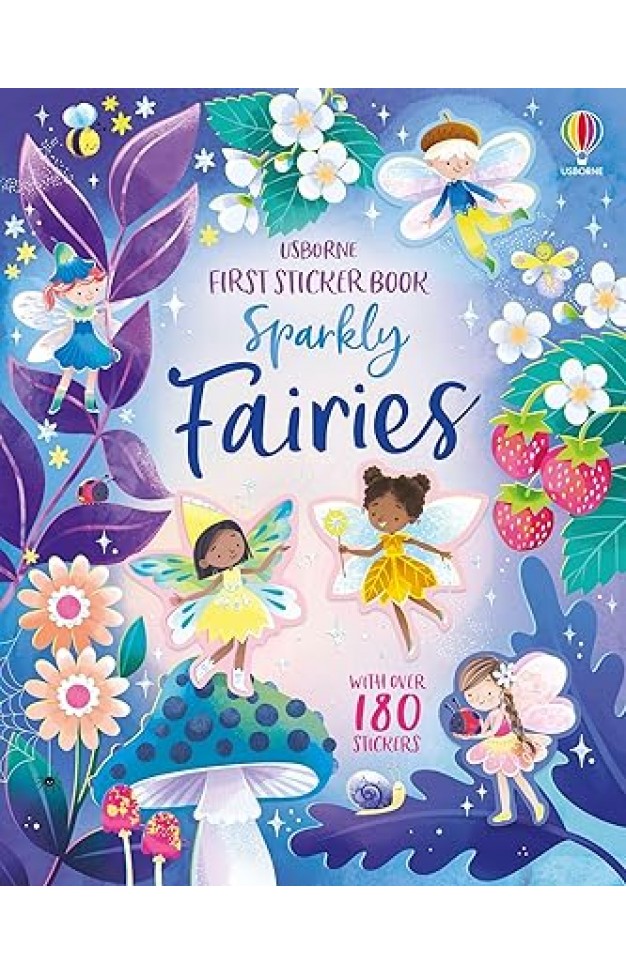First Sticker Book Sparkly Fairies
