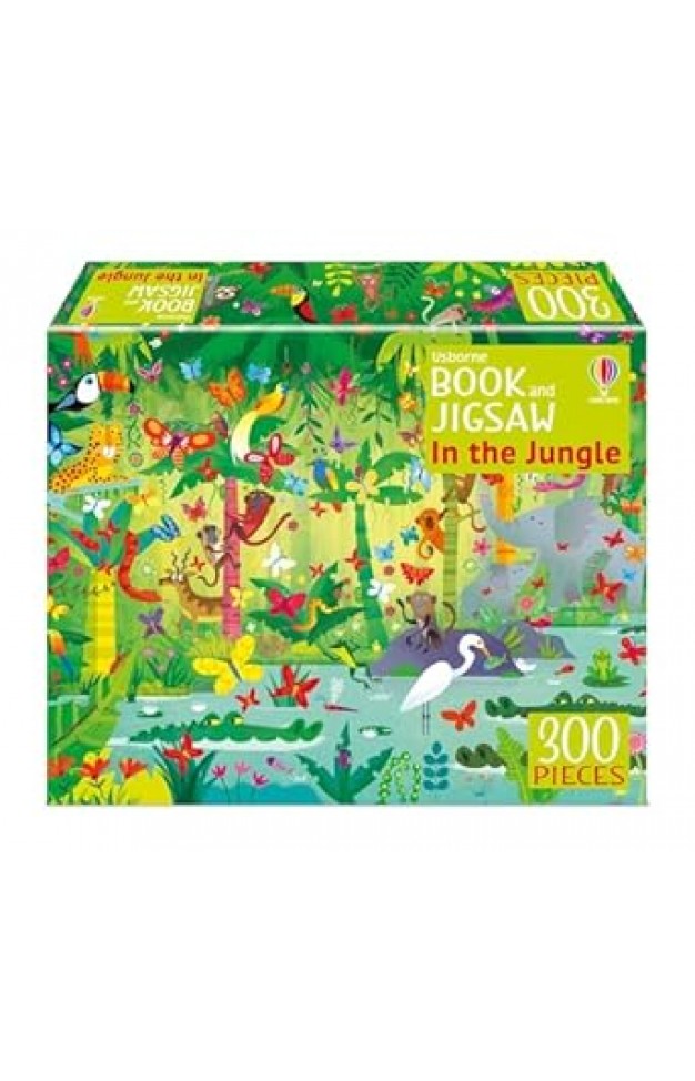 Usborne Book and Jigsaw in the Jungle