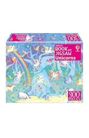 Usborne Book and Jigsaw Unicorns