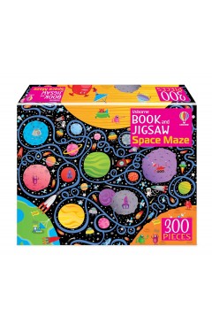 Usborne Book and Jigsaw Space Maze