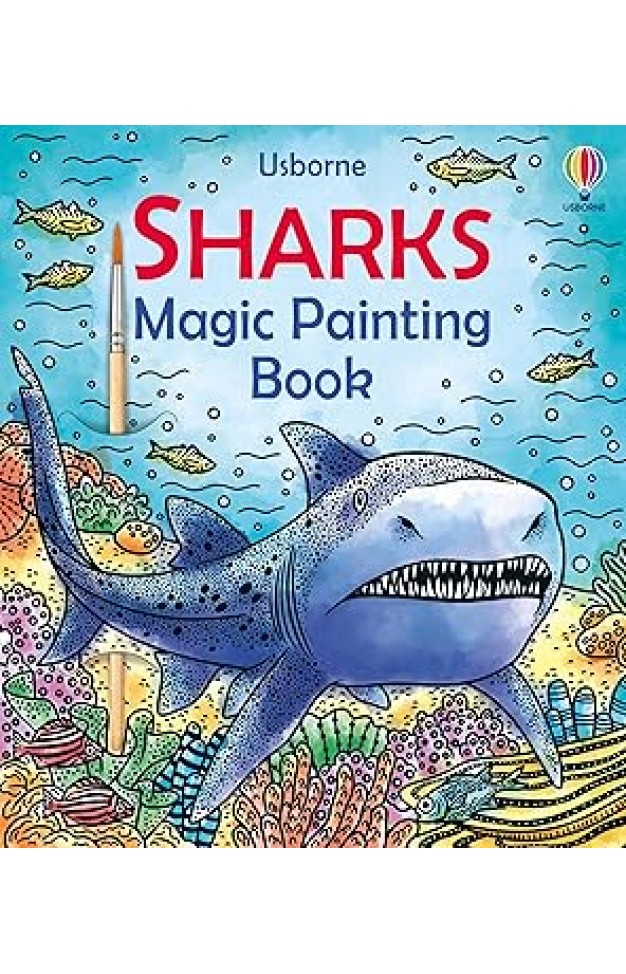 Sharks Magic Painting Book