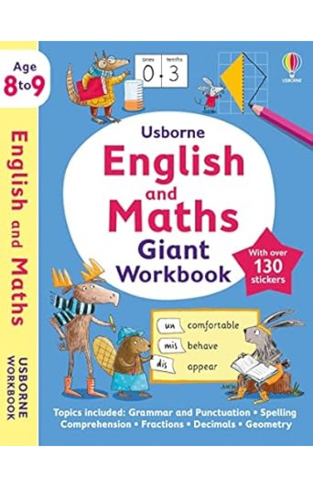 Usborne English and Maths Giant Workbook