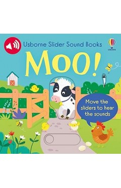 Slider Sound Books - Moo!