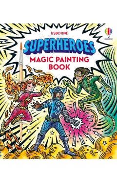 Superheroes Magic Painting Book