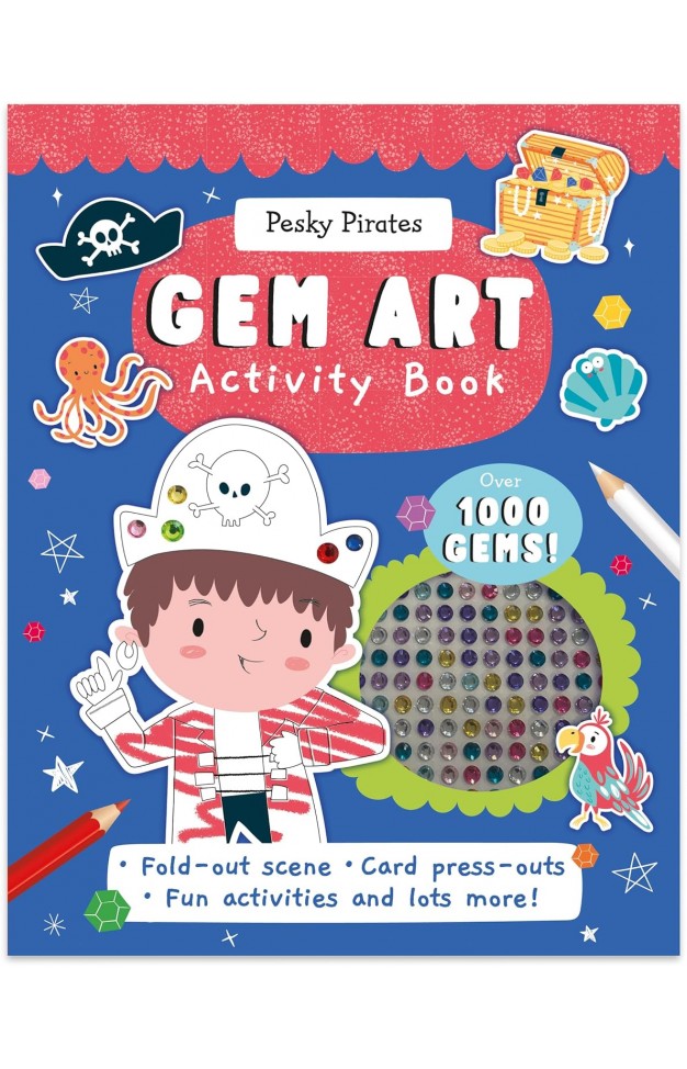 Pirates Gem Art Sticker Book  
