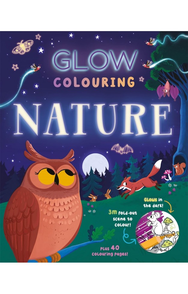 Glow Colouring: Nature
