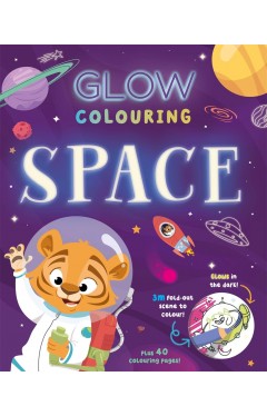Glow Colouring: Space