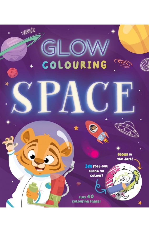 Glow Colouring: Space
