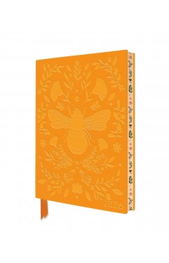 Jade Mosinski: Bee 2026 Artisan Art Vegan Leather Diary Planner