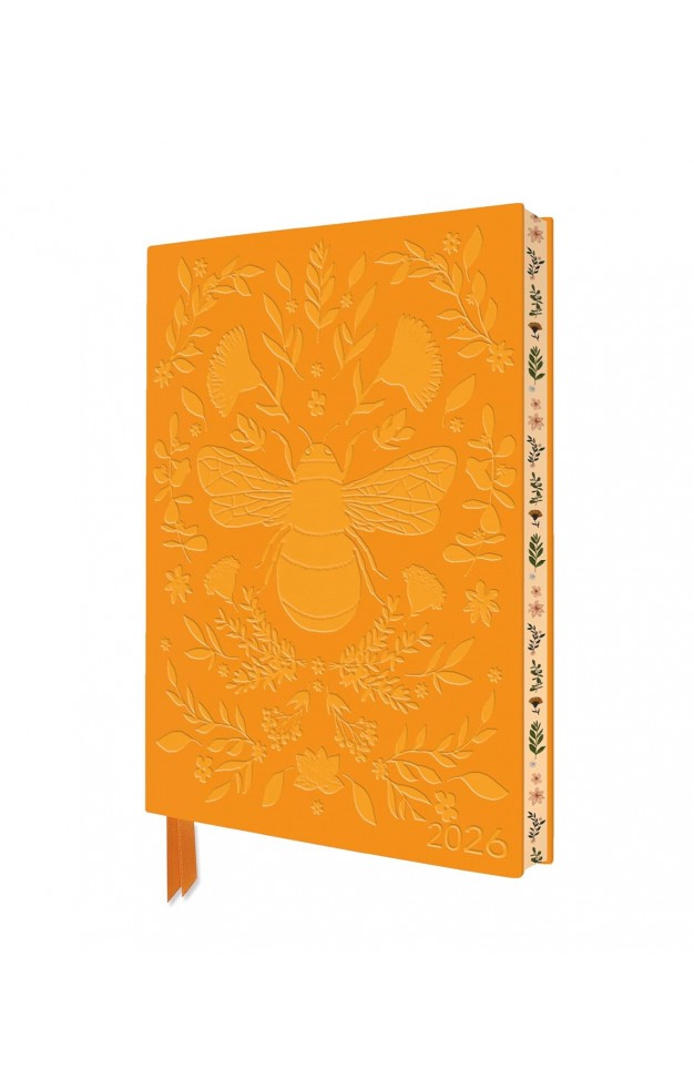 Jade Mosinski: Bee 2026 Artisan Art Vegan Leather Diary Planner