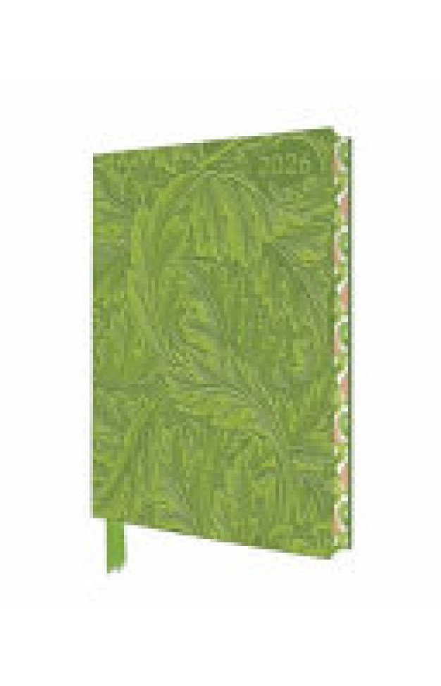 William Morris: Acanthus 2026 Artisan Art Vegan Leather Diary Planner