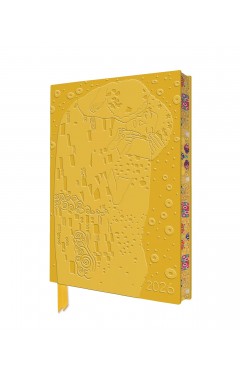 Gustav Klimt: The Kiss 2026 Artisan Art Vegan Leather Diary Planner