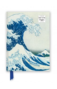 Katsushika Hokusai: The Great Wave (Foiled Dot Grid Journal)