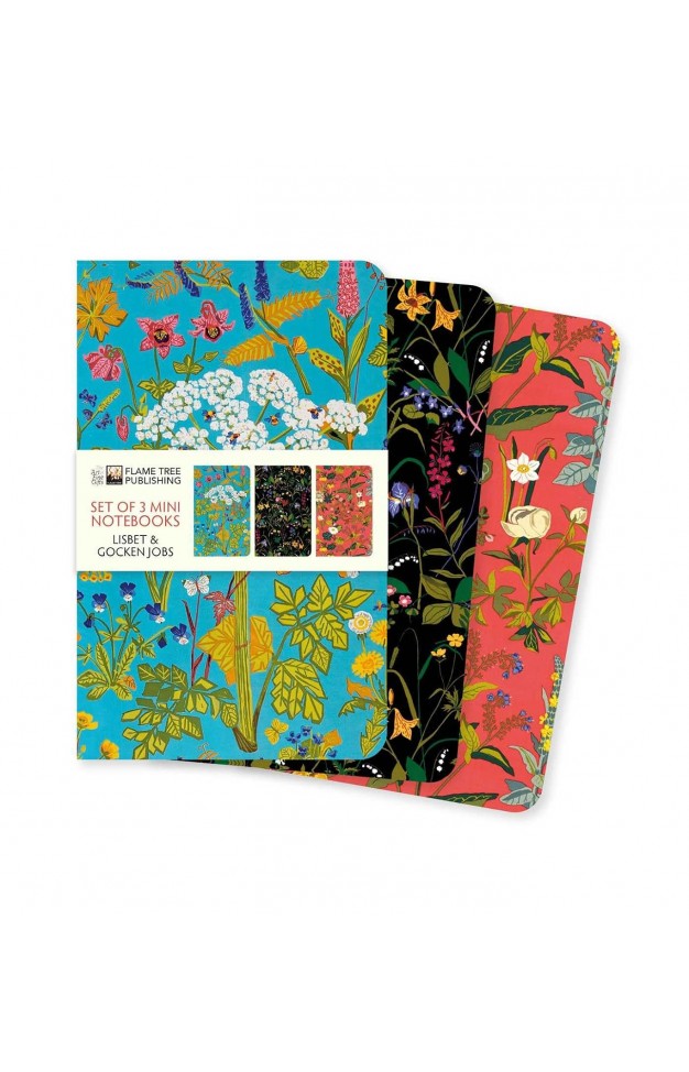 Lisbet and Gocken Jobs Set of 3 Mini Notebooks