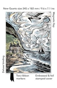 Angela Harding Curlew Cry Foiled Quarto Journal