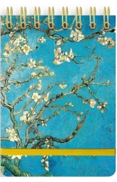 Vincent van Gogh Almond Blossom Spiral Bound Pocket Notebook