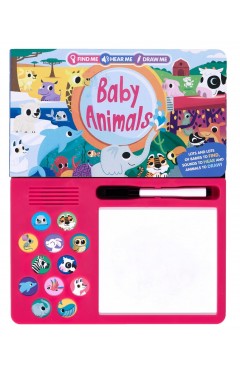 Find Me, Hear Me, Draw Me Baby Animals