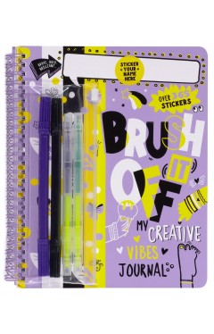 Personalised Journals Brush It Off