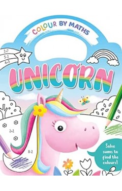 Colour By Maths Unicorn