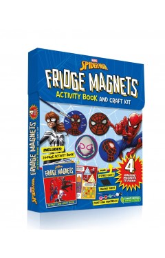 Marvel Spider-Man: Fridge Magnets Activity Book and Craft Kit