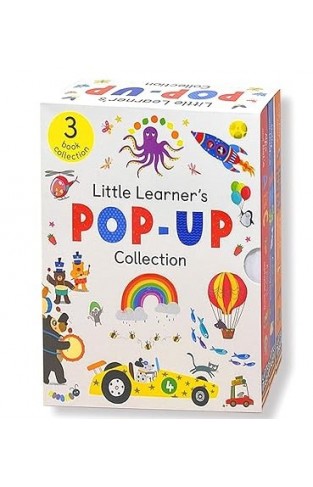 Little Learners Pop-Up Collection 3 Books Box Set