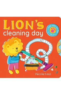 Lion's Cleaning Day