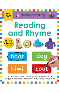 Wipe Clean Workbooks Reading &amp; Rhyme