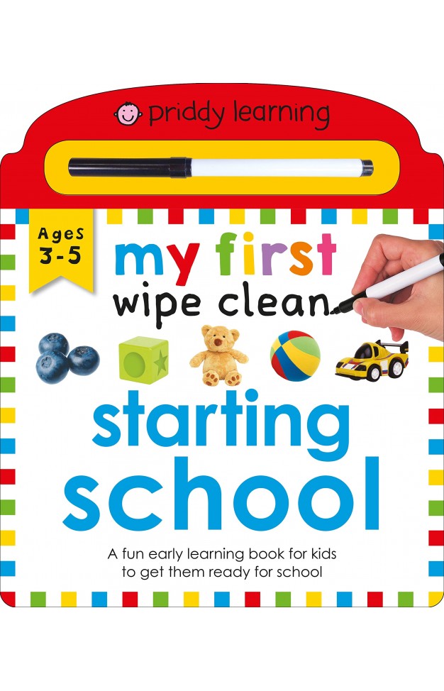 My First Wipe Clean Starting School
