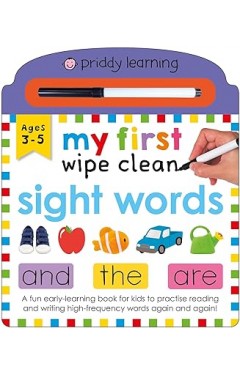 My First Wipe Clean Sight Words My First Wipe Clean  1